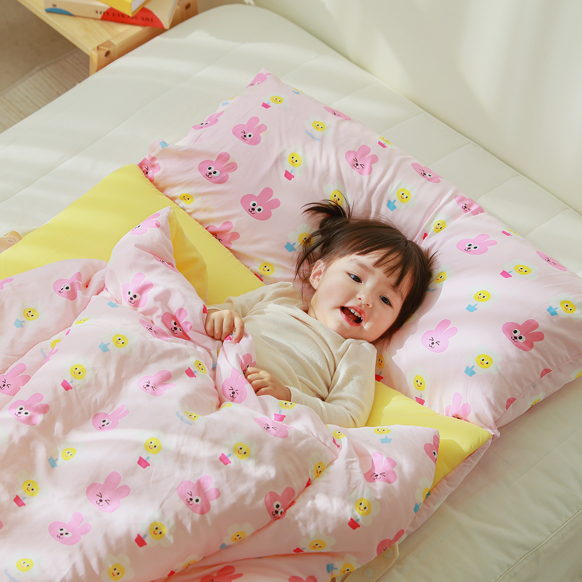 Moumouchou "With Friends" Modal Quilted Blanket