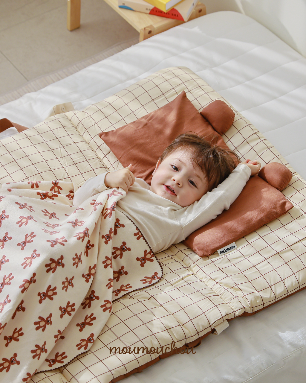 Moumouchou "With Friends" Four Seasons Nap Pad Set